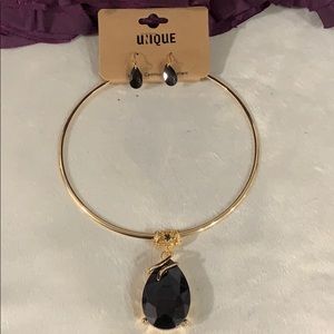 Fashion Jewelry...Choker and Earrings